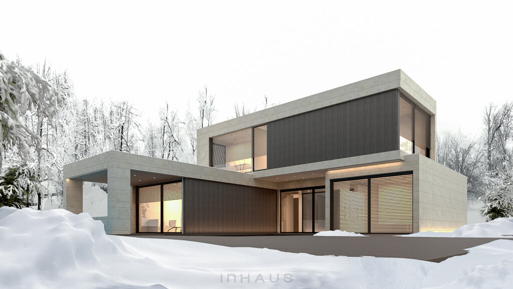 Modular home. Zermatt modern design inHAUS