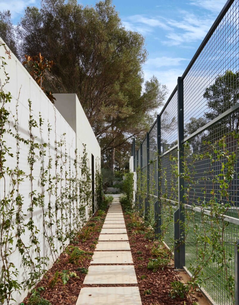 Paddle-Tennisplatz modulare Luxusvilla