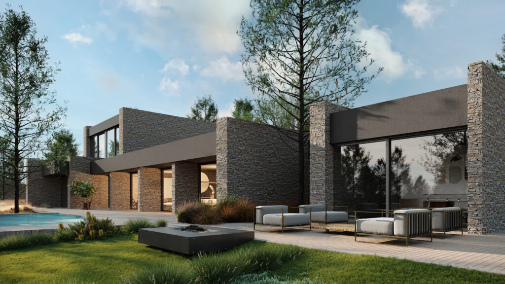 Modernes Luxushaus Modell Rostock - fassade